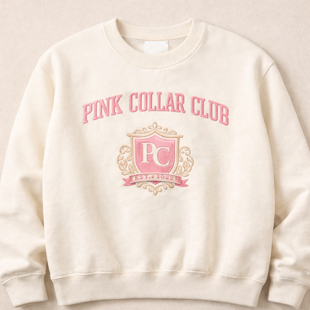 Pink Collar Club Crewneck